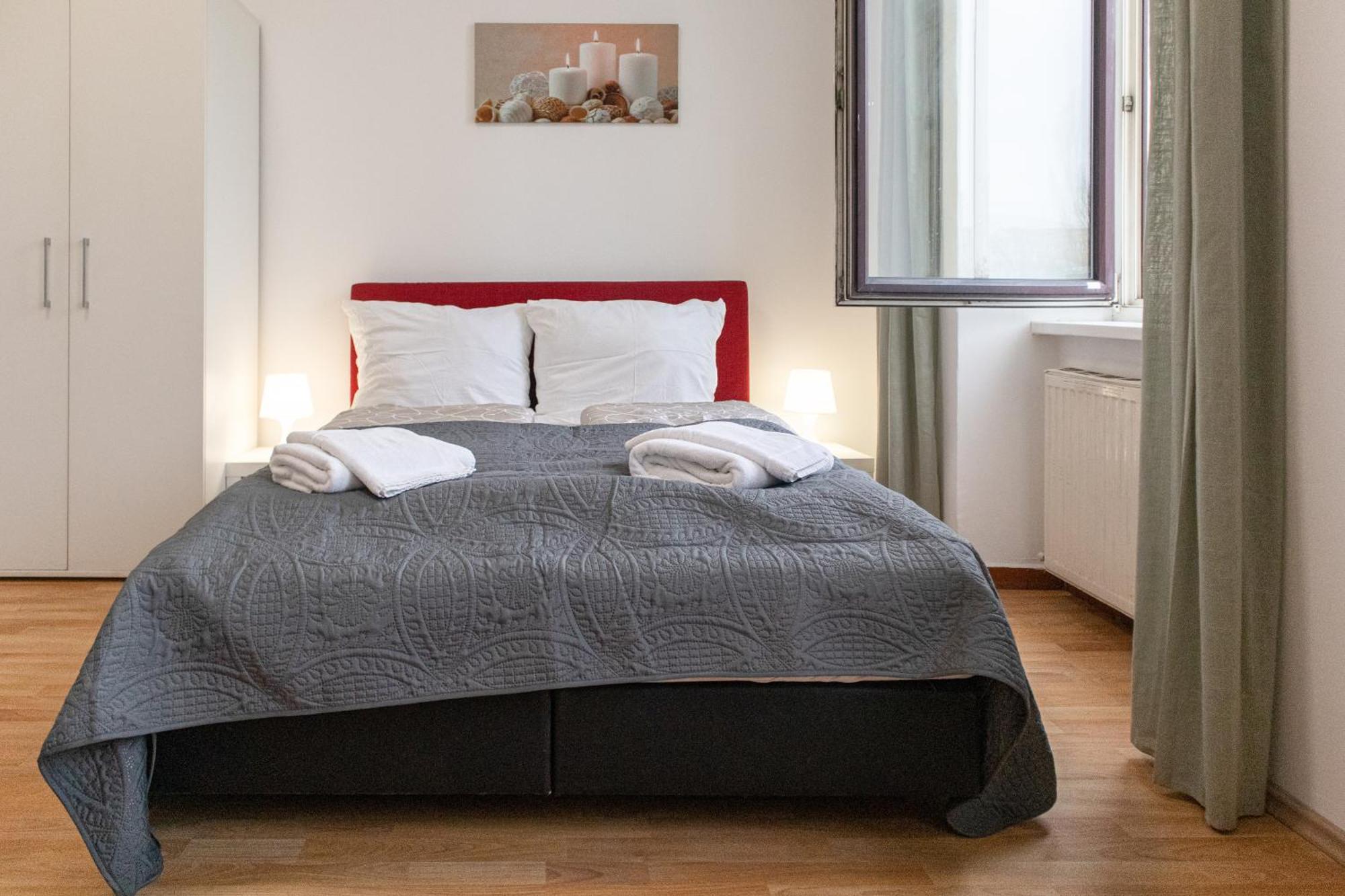 Homelike 2Br Apt. @Millenium Tower/Danube River فيينا المظهر الخارجي الصورة