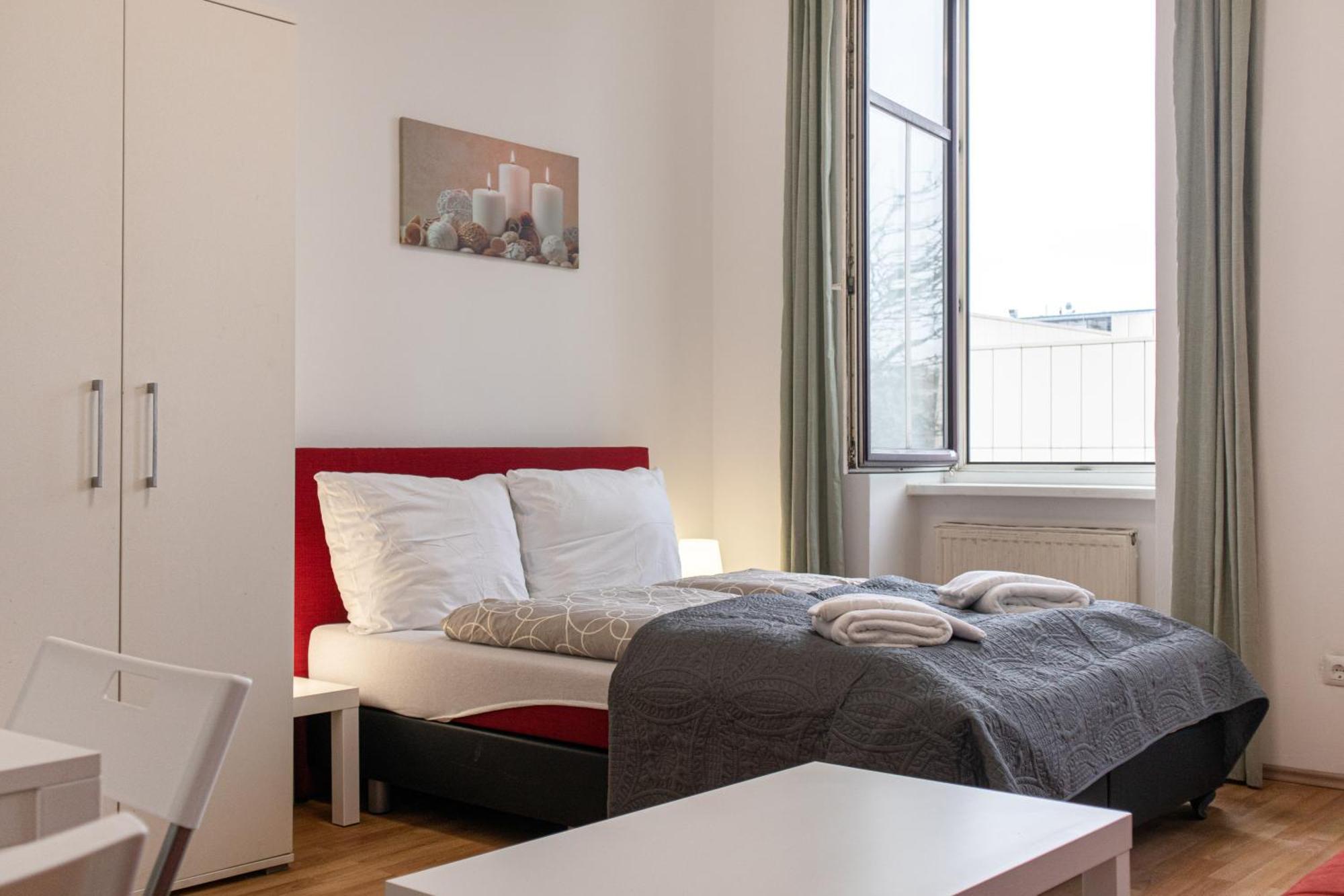 Homelike 2Br Apt. @Millenium Tower/Danube River فيينا المظهر الخارجي الصورة